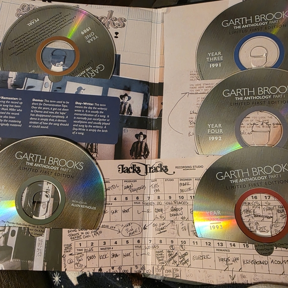 Garth Brooks The Anthology Part Garth Brooks The First Five Years Box Set - Picture 8 of 9